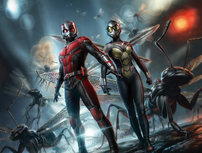 Ant-Man and Wasp from Marvel Comics