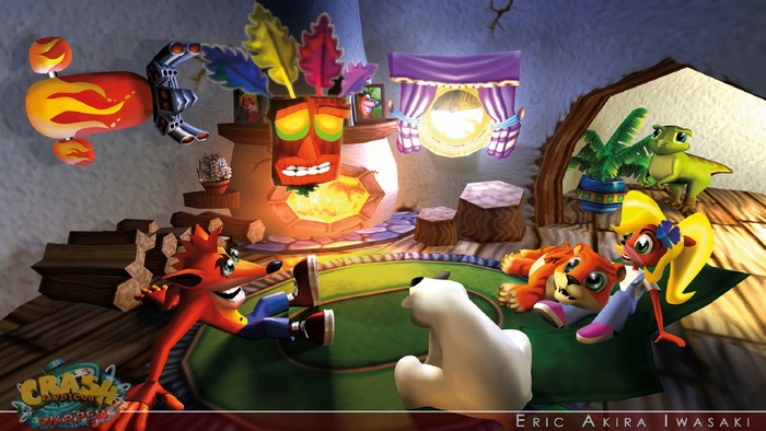 Crash Bandicoot and Coco Bandicoot from Crash Bandicoot