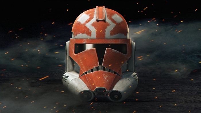 Clone Trooper helmet from Star Wars