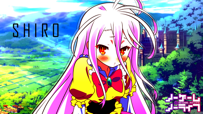 Shiro from No Game No Life