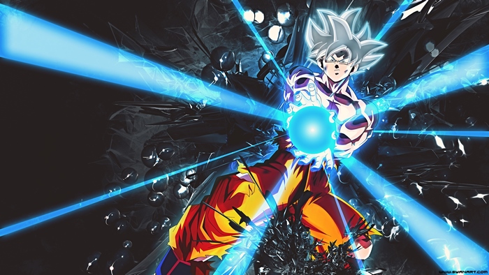Goku Ultra Instinct 4K Dragon Ball Energy Blast