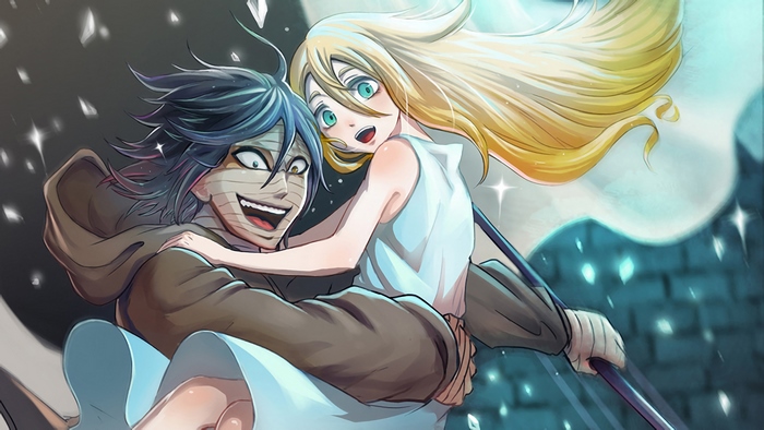 Rachel Gardner and Zack from Satsuriku no Tenshi