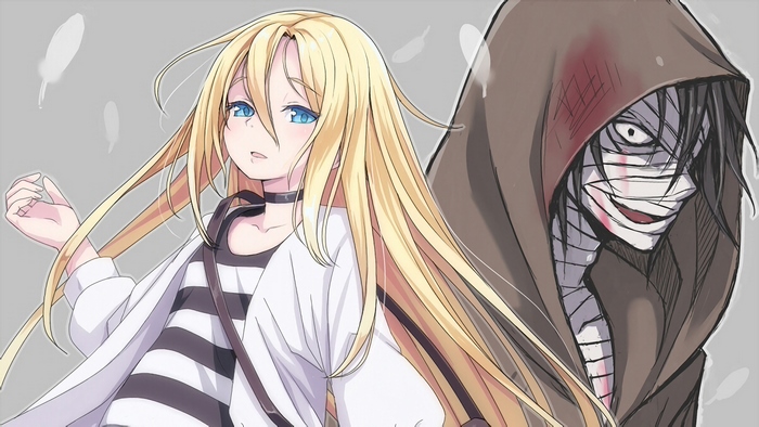 Rachel Gardner and Zack from Satsuriku no Tenshi