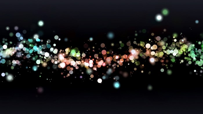 Bokeh lights abstract background