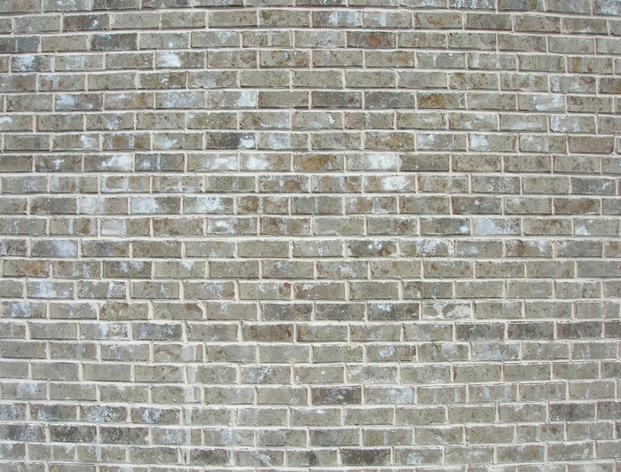Gray and white brick wall texture