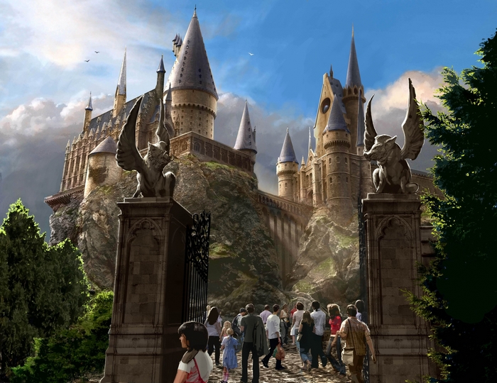Hogwarts Castle from Harry Potter