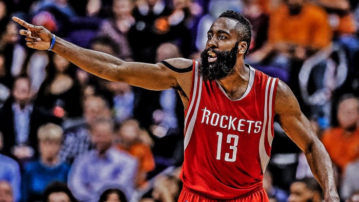 James Harden of the Houston Rockets
