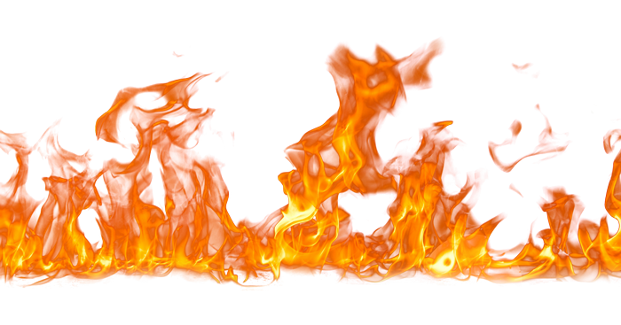 Fire flames