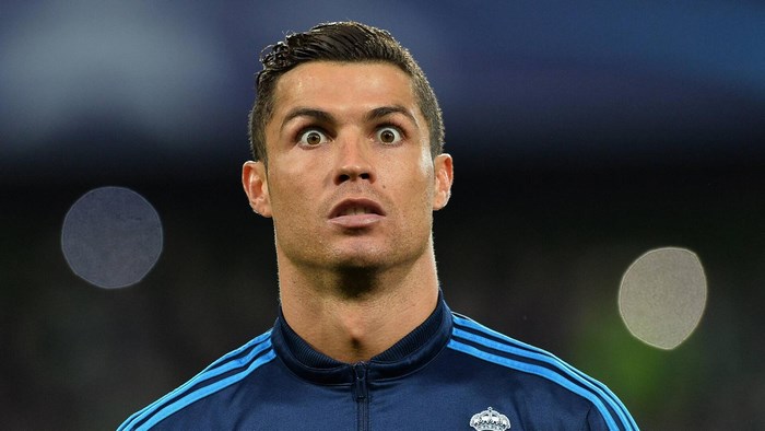 Cristiano Ronaldo Surprised Expression