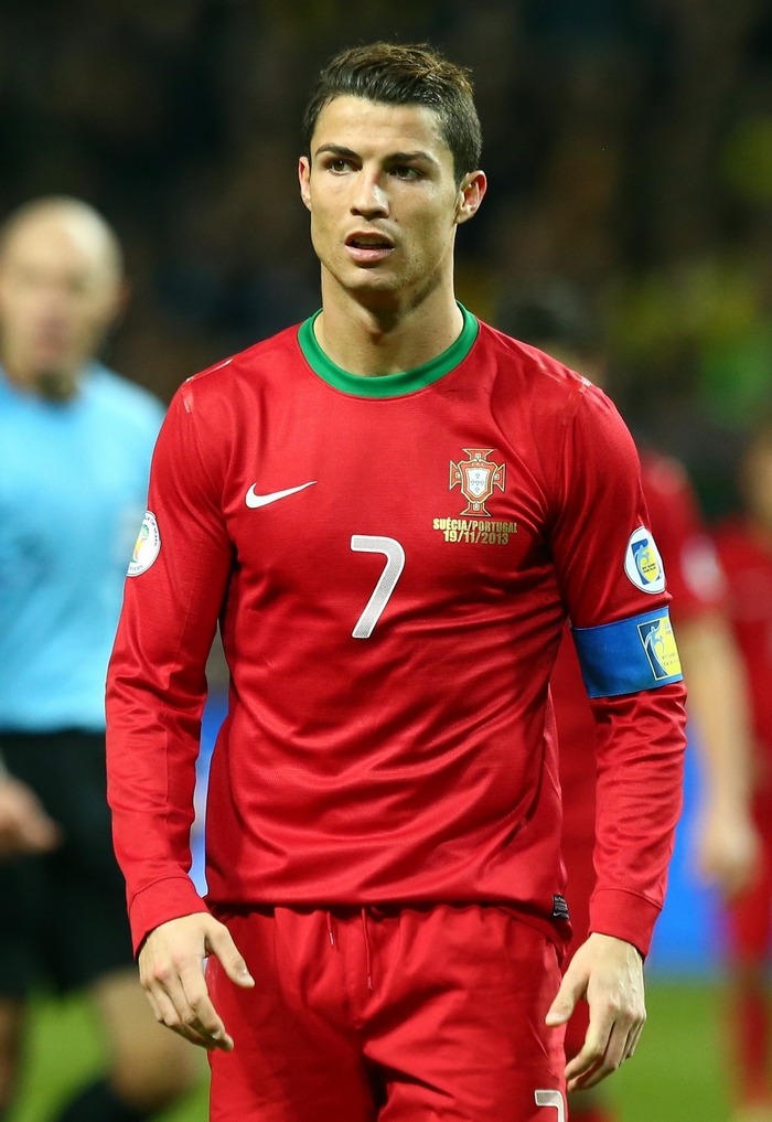 Cristiano Ronaldo in Portugal National Team Jersey