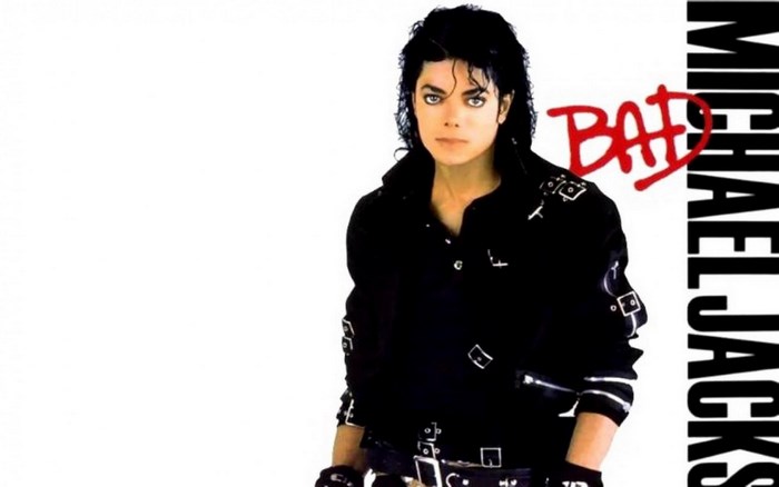 Michael Jackson BAD album cover