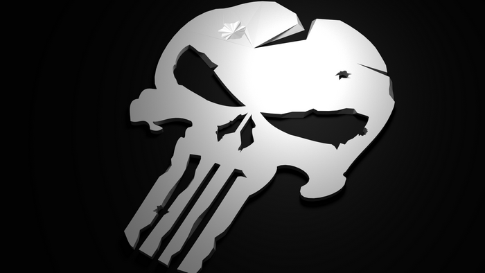 The Punisher Skull Logo