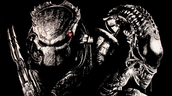 Predator and Alien from Alien vs. Predator