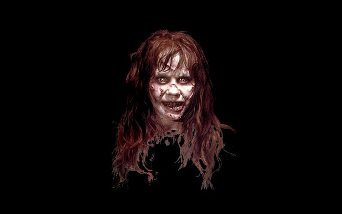 Demonic possessed girl from The Exorcist