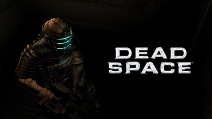 Dead Space video game logo with Isaac Clarke
