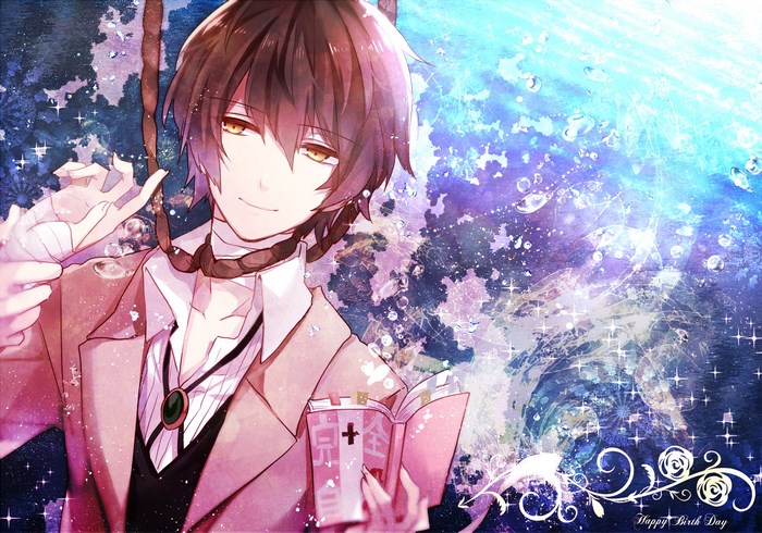 Osamu Dazai from Bungo Stray Dogs