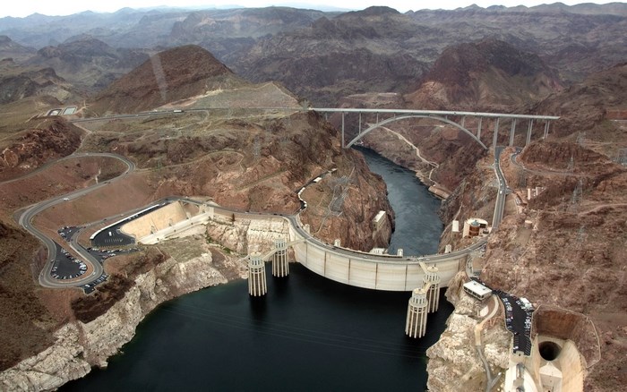 Hoover Dam and Mike O'Callaghan–Pat Tillman Memorial Bridge