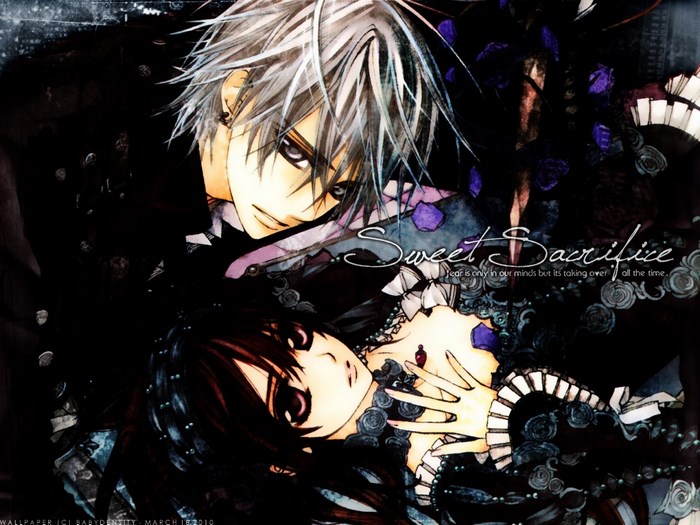 Zero Kiryu and Yuki Cross from Vampire Knight