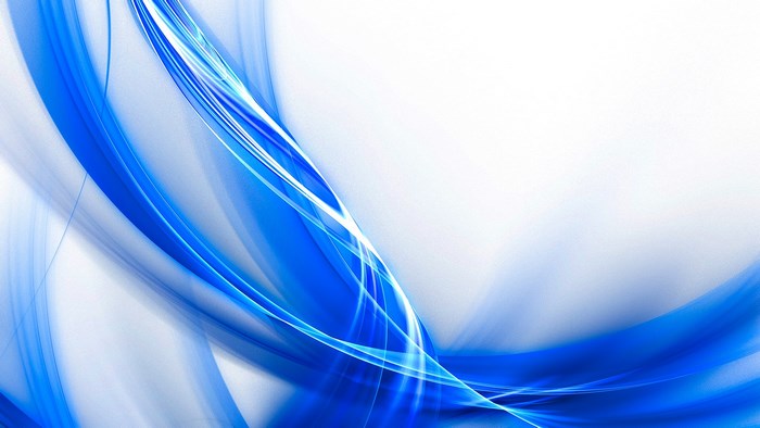 Abstract Blue and White Light Streaks