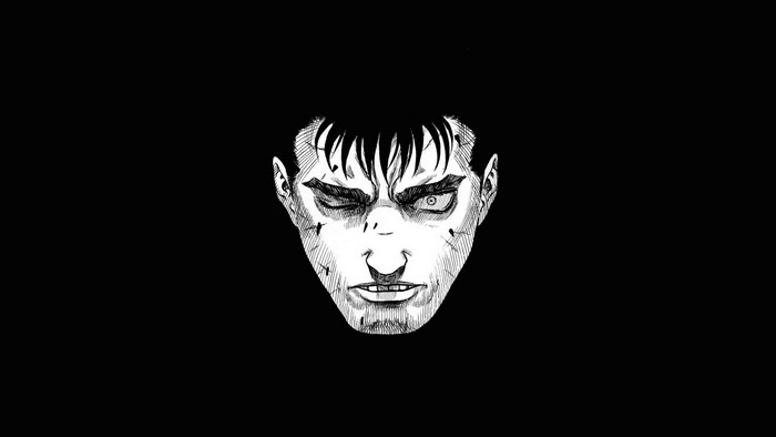 Guts from Berserk close-up
