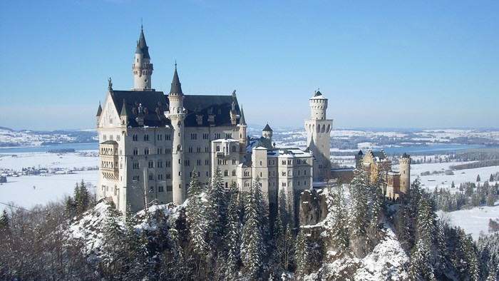 Neuschwanstein Castle in Winter