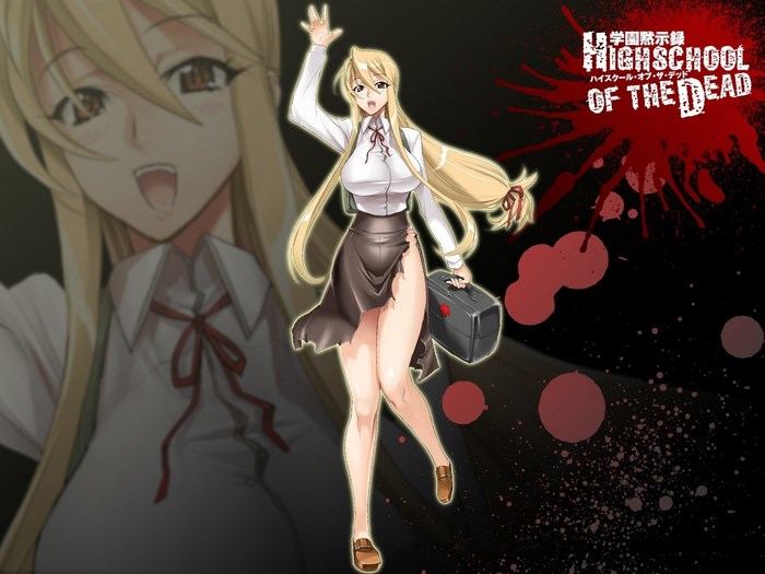 Saya Takagi from Highschool of the Dead