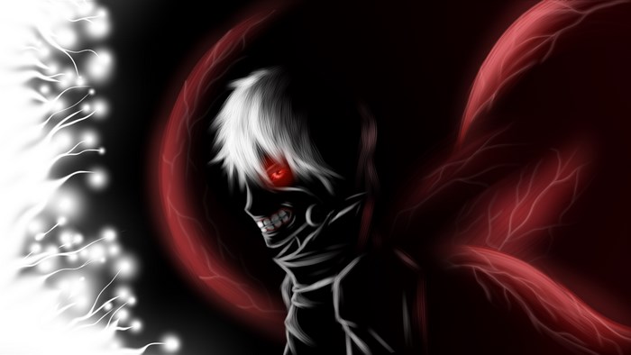 Tokyo Ghoul Kaneki Ken with Red Eye and Mask