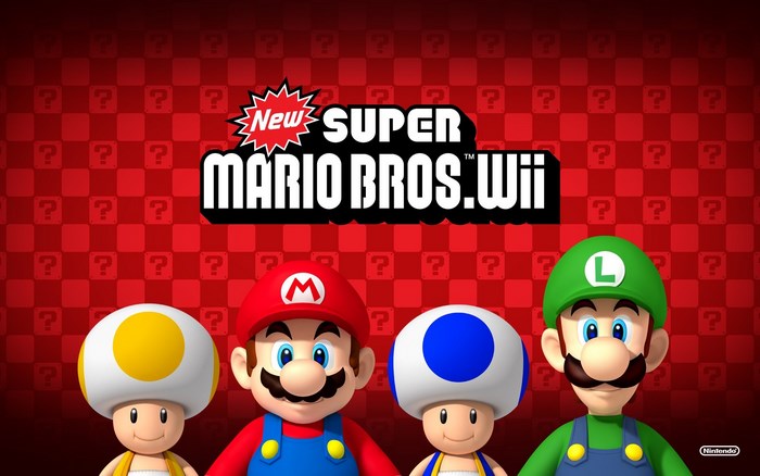 New Super Mario Bros. Wii Characters