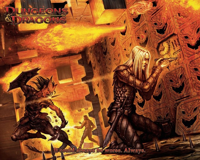 Dungeons & Dragons: Fiery Dungeon Encounter