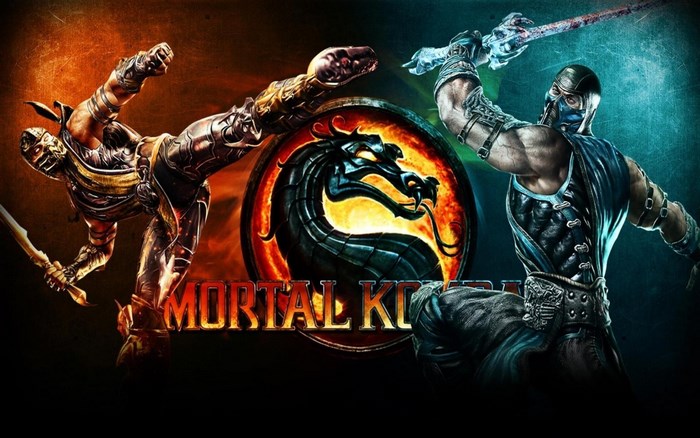 Scorpion and Sub-Zero from Mortal Kombat
