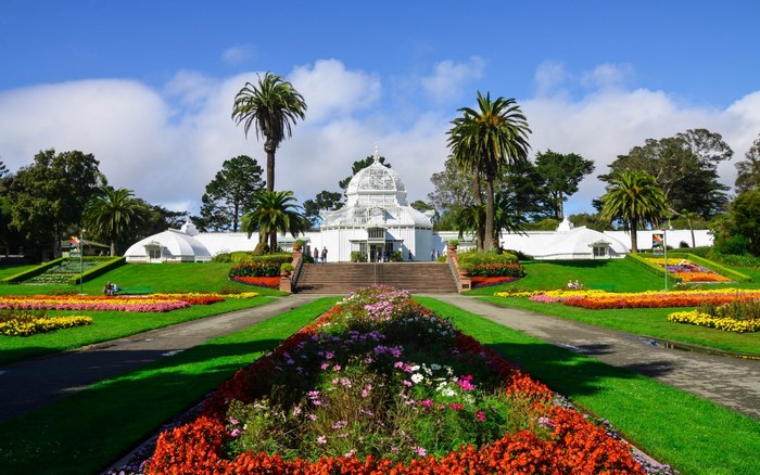 Conservatory of Flowers in Golden Gate Park