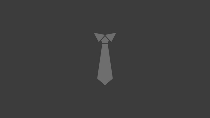 Minimalist tie on dark background