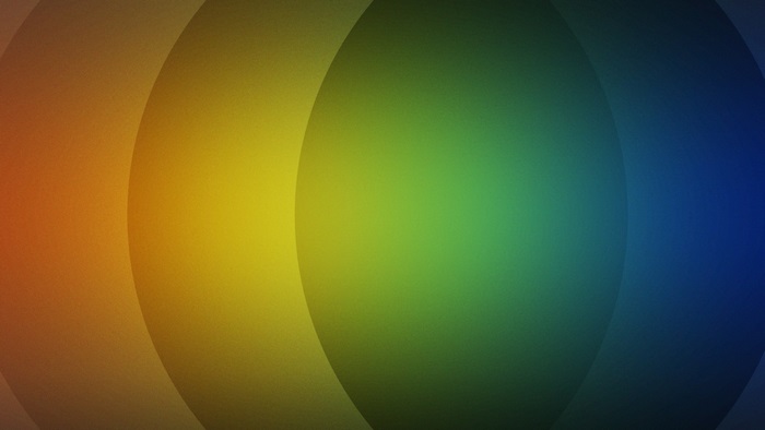Abstract Gradient with Curved Shapes