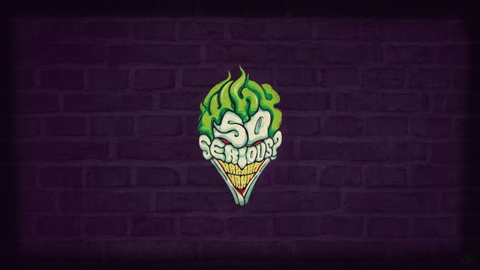 Joker "So Serious?" artwork