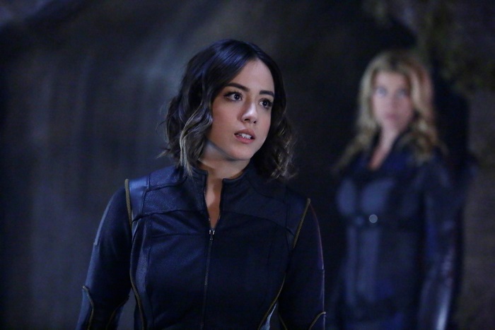 Chloe Bennet and Agent May from Agents of S.H.I.E.L.D.
