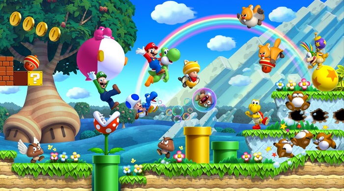 Super Mario Odyssey 4K Colorful Adventure