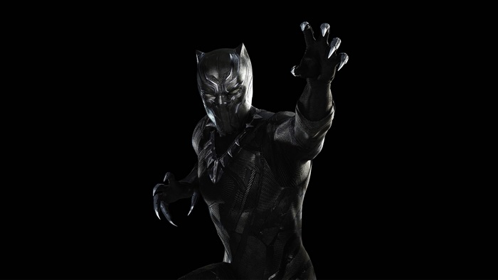 Black Panther from Captain America Civil War 4K