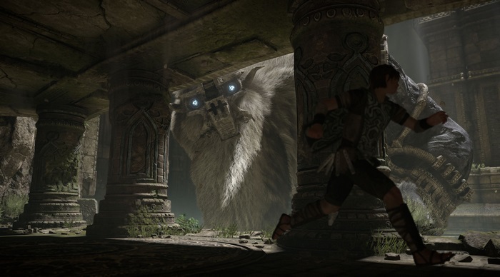 Wander and a Colossus in Shadow of the Colossus 4K