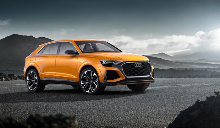 Audi Q8 Sport concept car 4K
