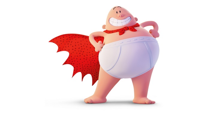Captain Underpants Grinning in 4K