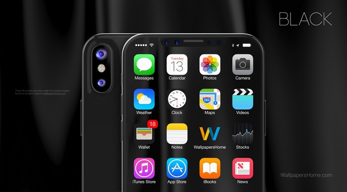 iPhone X Black 4K
