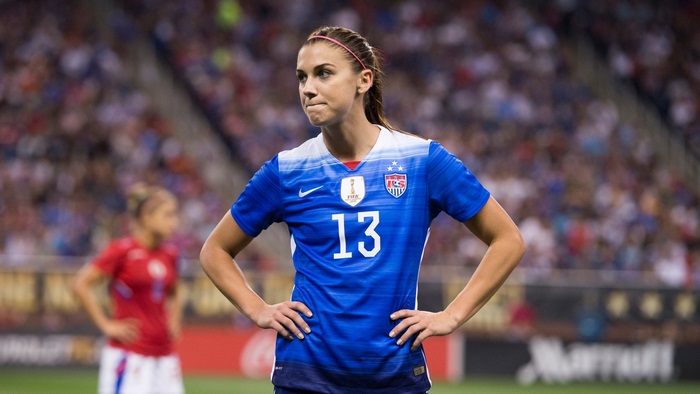 Alex Morgan from USA Soccer Team 4K