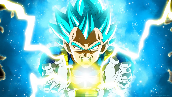 Vegeta from Dragon Ball Super in 4K
