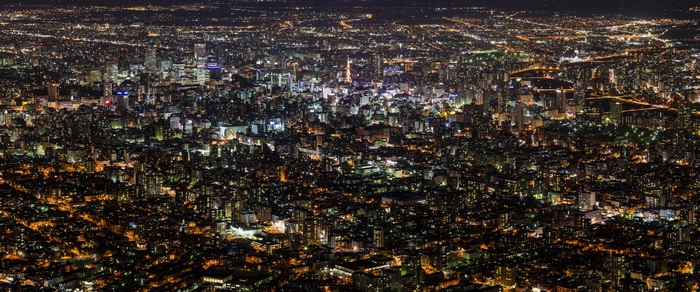 Cityscape at Night 4K