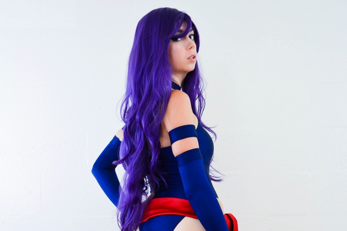 Psylocke from X-Men Cosplay 4K