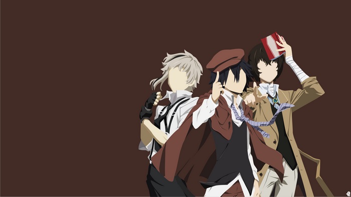 Bungou Stray Dogs Minimalist 4K Art