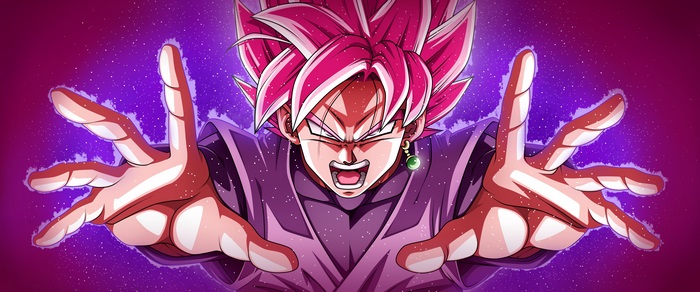 Dragon Ball Super Goku Black Rose 4K