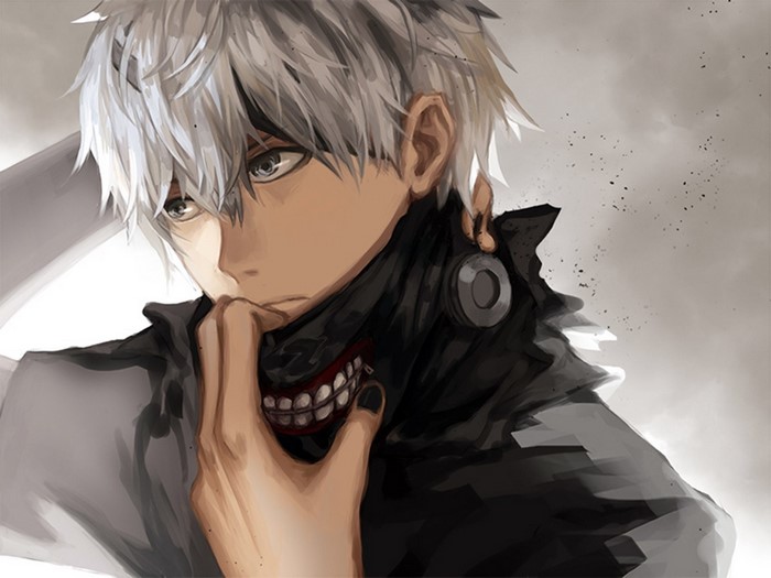 Ken Kaneki from Tokyo Ghoul anime