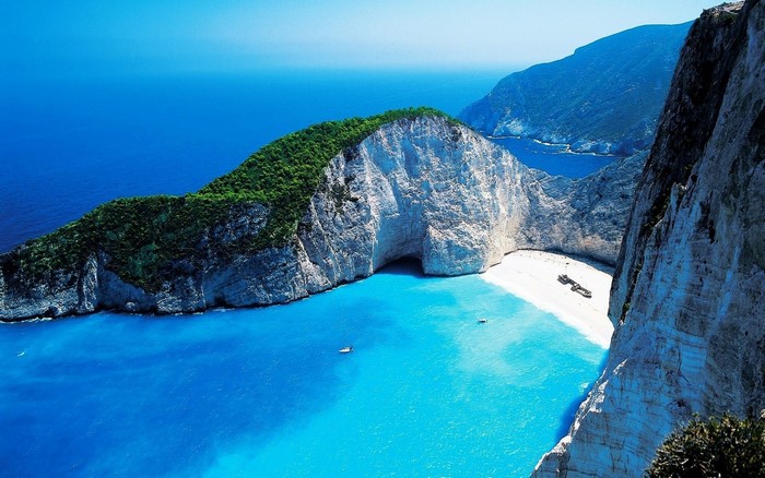 Navagio Beach Zakynthos Greece Landscape