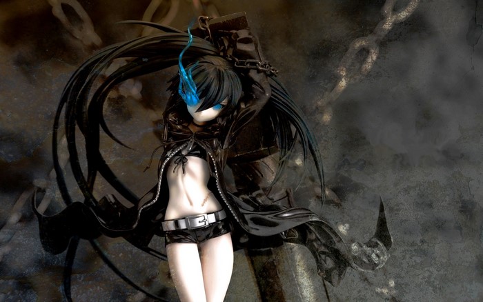 Black Rock Shooter from Black Rock Shooter